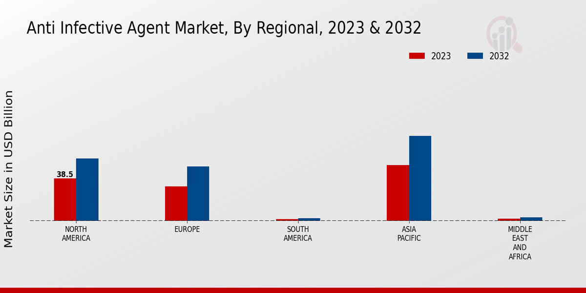 Anti-infective Agent Market by Region