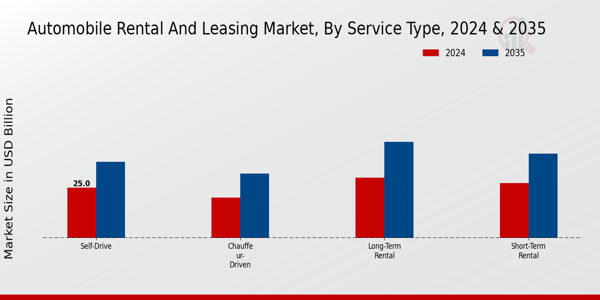 Automobile Rental And Leasing Market Segment