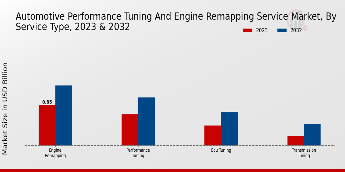 Automotive Performance Tuning and Engine Remapping Service Market Service Type Insights