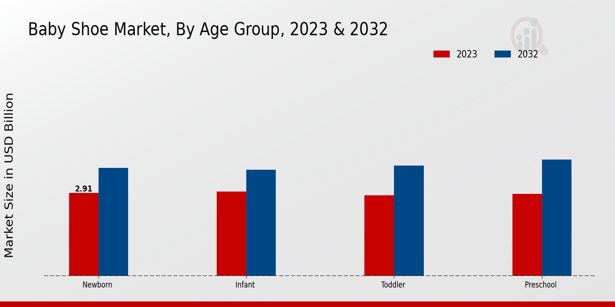 Baby Shoe Market By Age Group