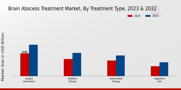 Brain Abscess Treatment Market Treatment Type Insights