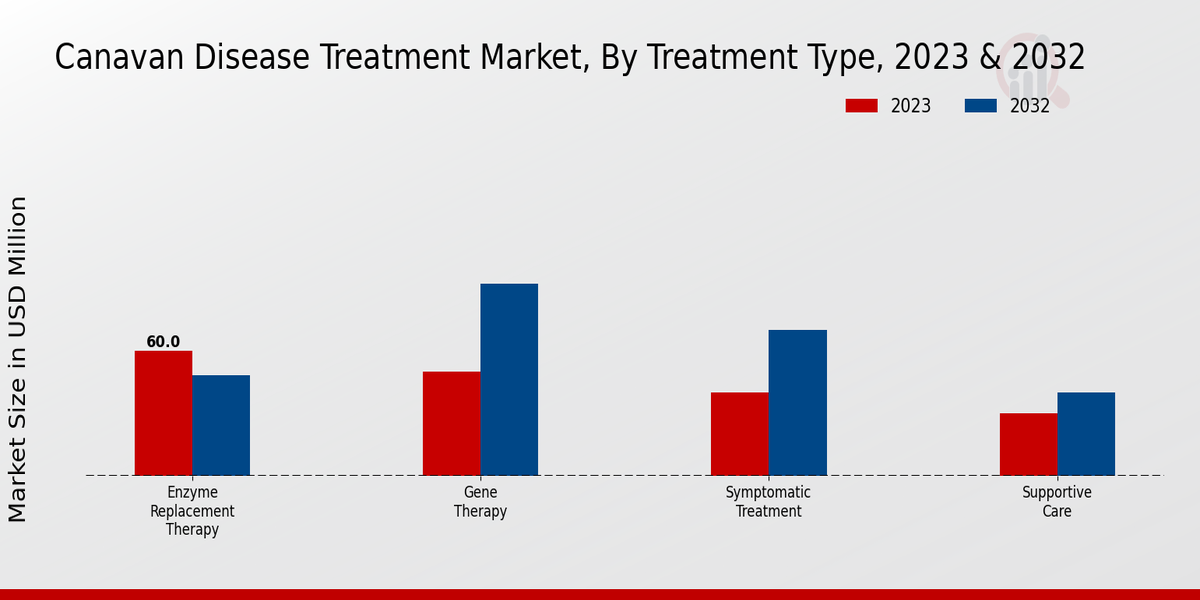 Canavan Disease Treatment Market Treatment Type Insights