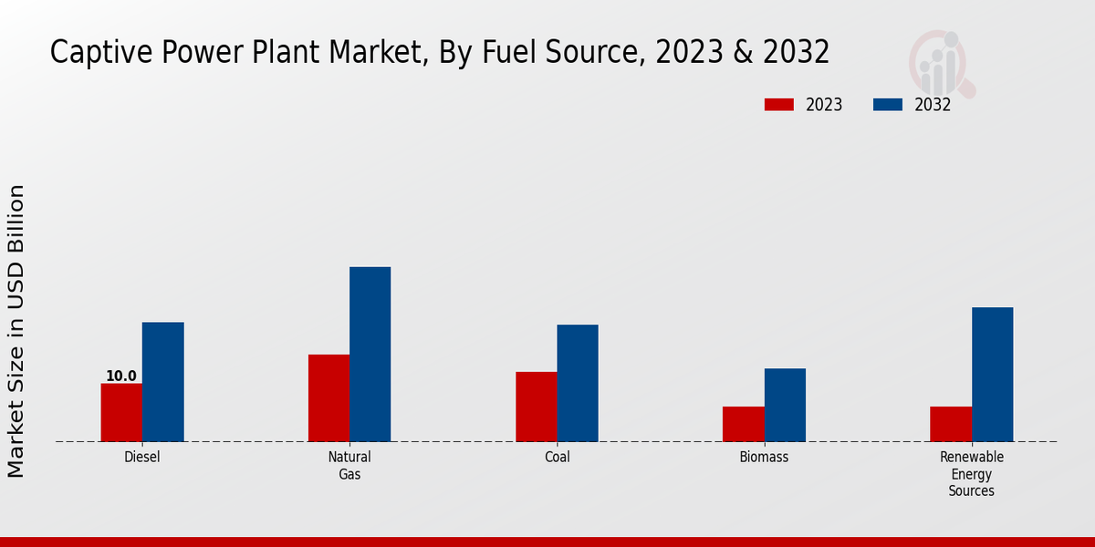 Captive Power Plant Market Fuel Source Insights