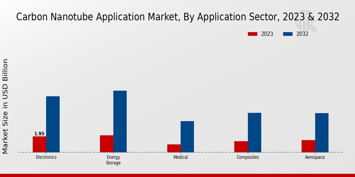 Carbon Nanotube Application Market Application Sector