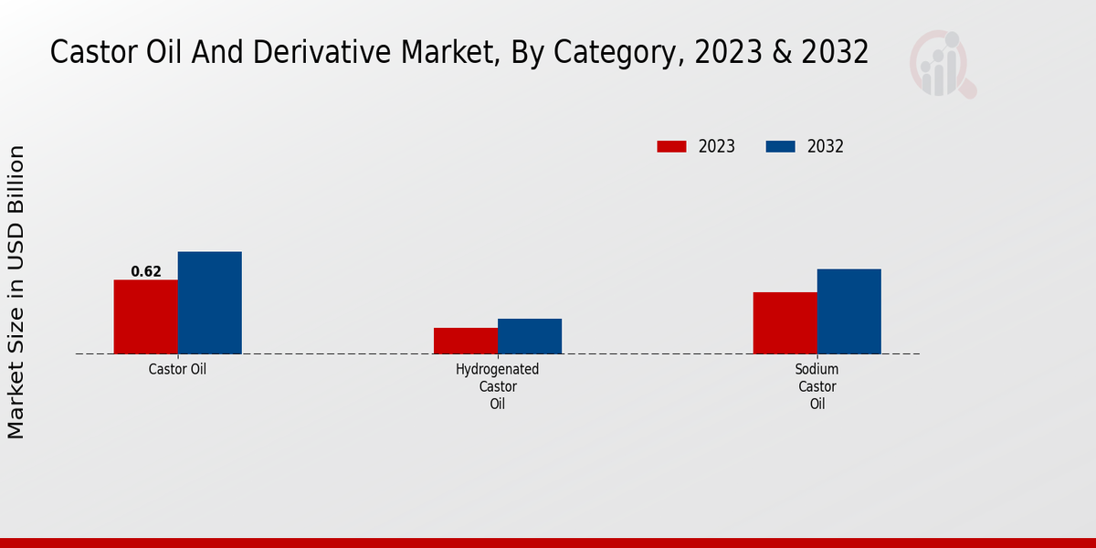 Castor Oil And Derivative Market Category Insights