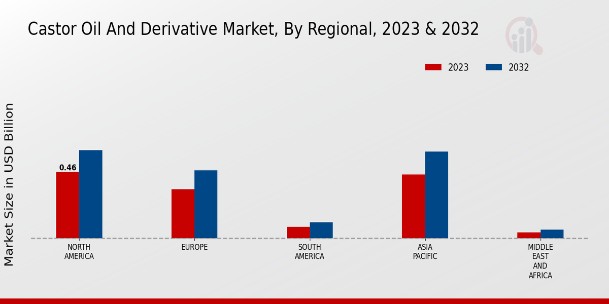 Castor Oil And Derivative Market Regional Insights