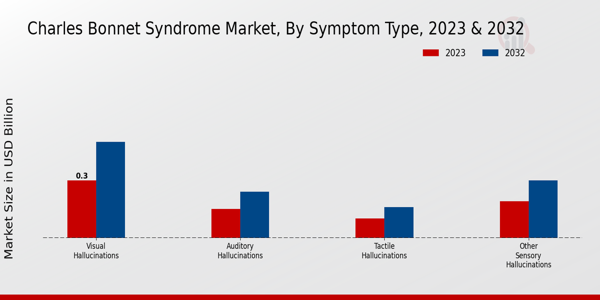 Charles Bonnet Syndrome Market Symptom Type Insights