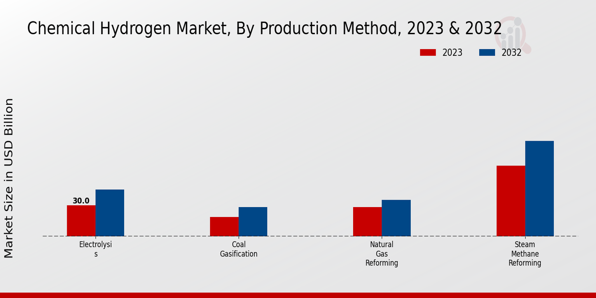 Chemical Hydrogen Market Production Method Insights