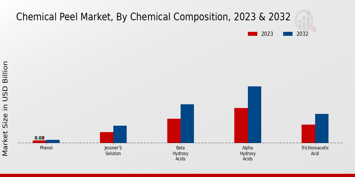 Chemical Peel Market Chemical Composition Insights  