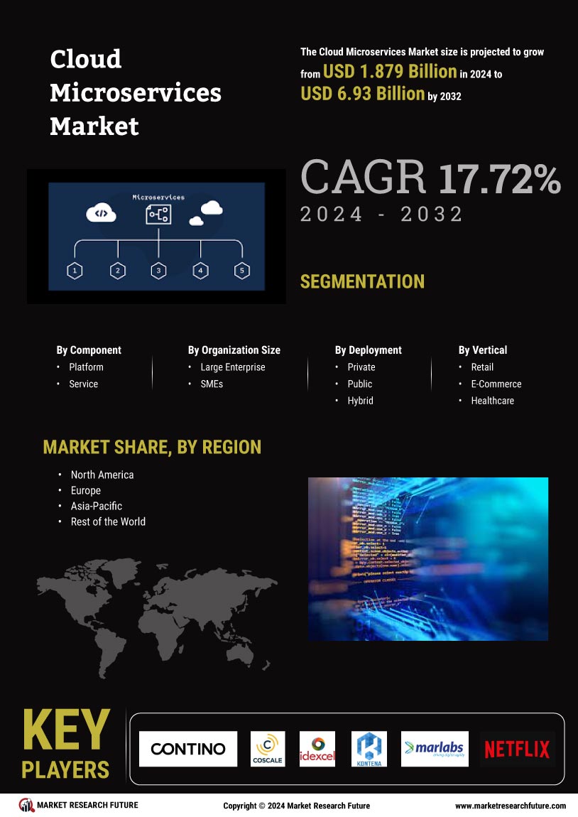 Cloud microservices market infographs