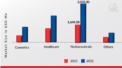Collagen Supplement Market, by application, 2023 & 2032