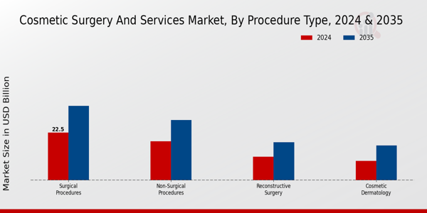 Cosmetic Surgery And Services Market Segment