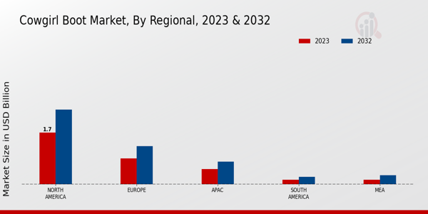 Cowgirl Boot Market Regional Insights   