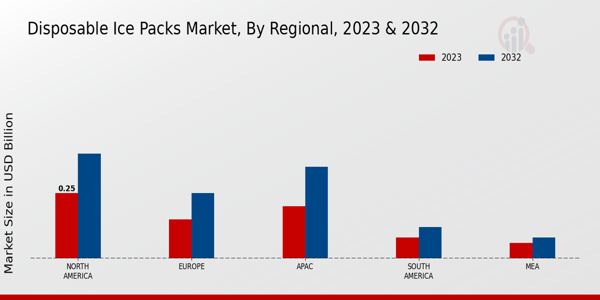 Disposable Ice Packs Market Regional Insights