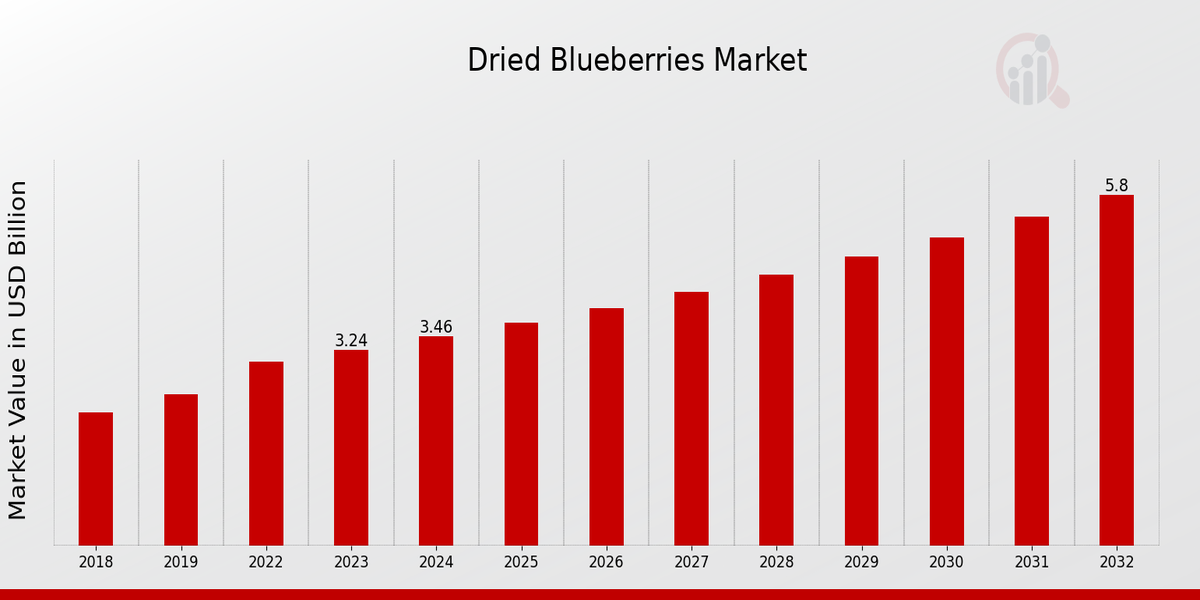 Dried Blueberries Market Overview