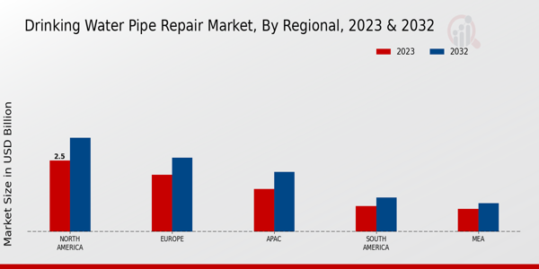 Drinking Water Pipe Repair Market Regional Insights