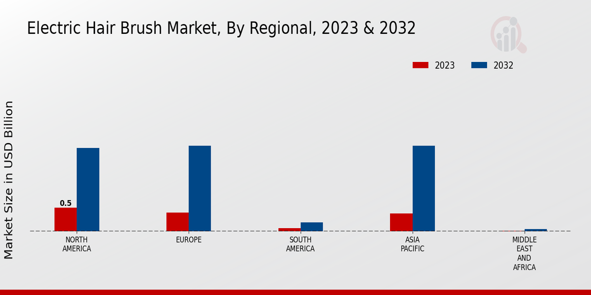 Electric Hair Brush Market Regional Insights  