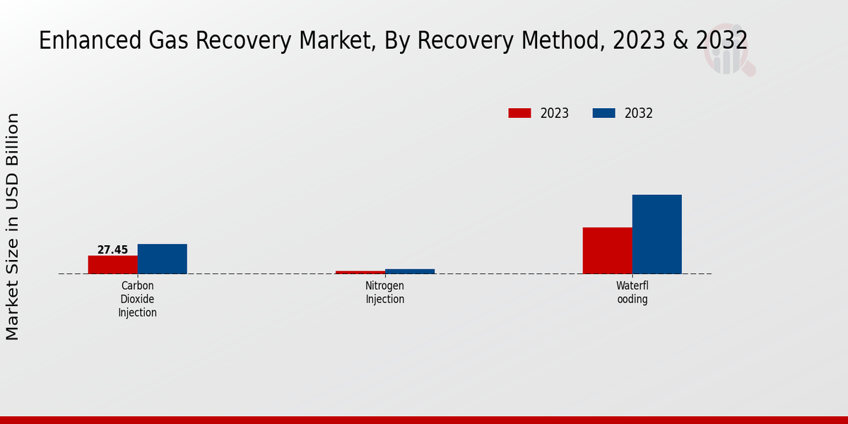 Enhanced Gas Recovery Market Recovery Method Insights