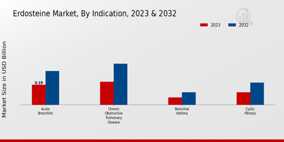 Erdosteine Market Indication