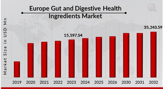 Europe Gut and Digestive Health Ingredients Market Overview