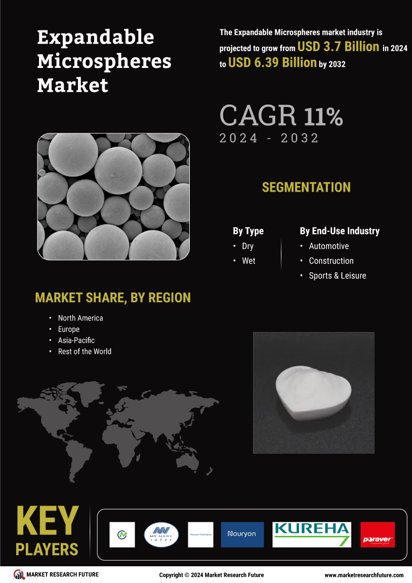 Expandable microspheres market infographs