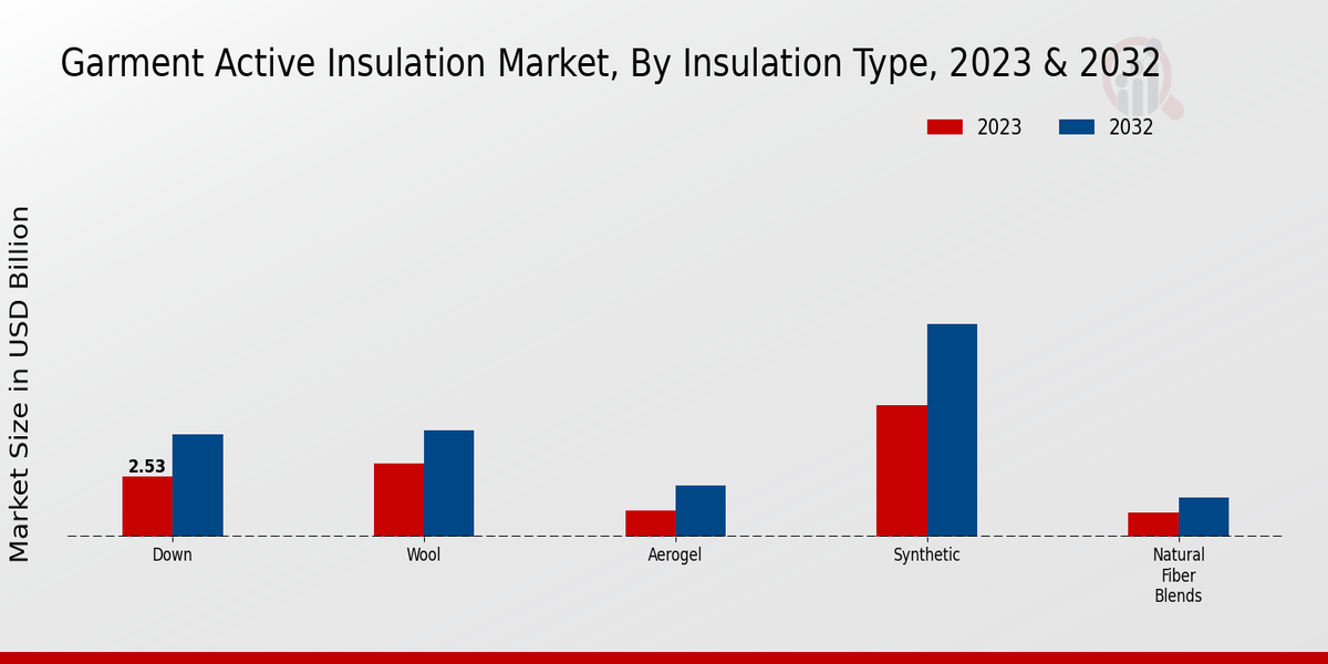 Garment Active Insulation Market Insulation Type