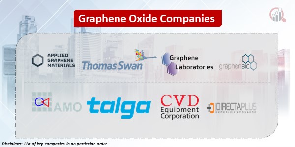 Graphene Oxide key Companies