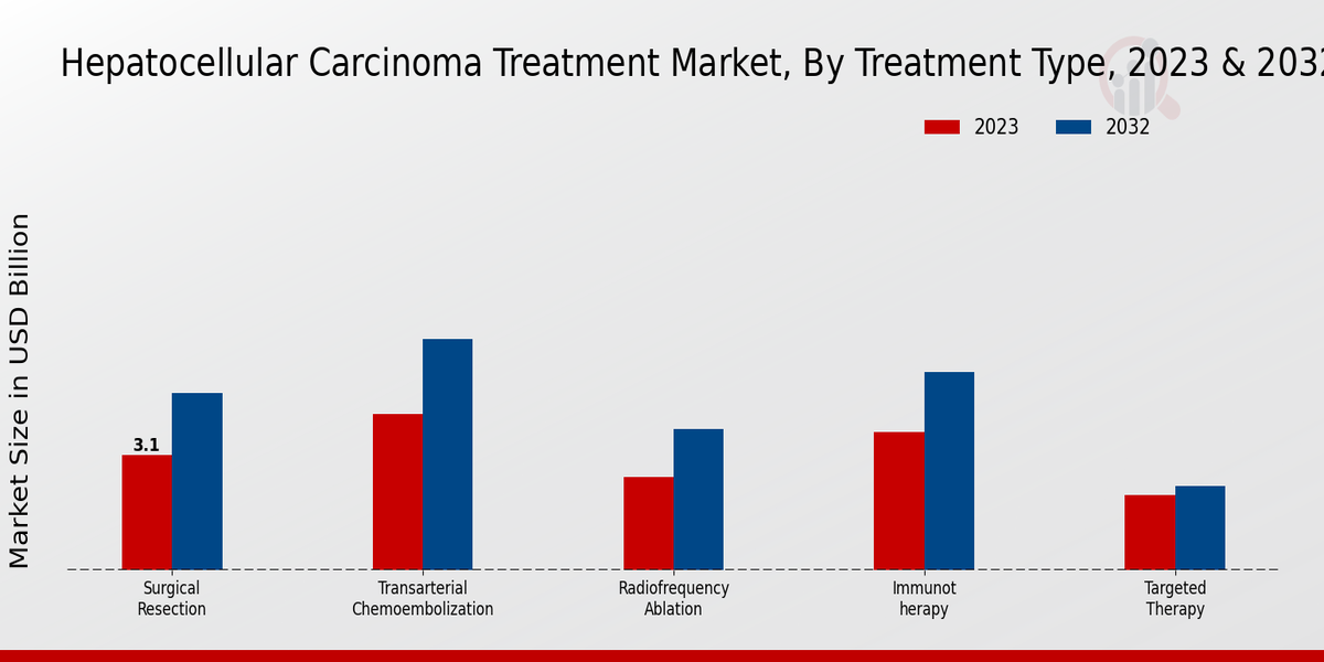 Hepatocellular Carcinoma Treatment Market Treatment Type Insights