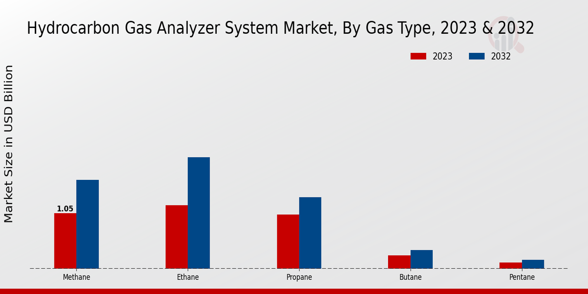 Hydrocarbon Gas Analyzer System Market Gas Type