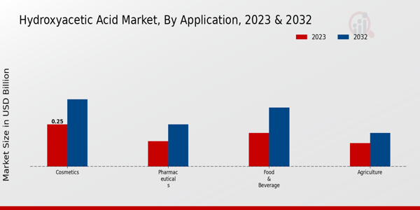 Hydroxyacetic Acid Market Application Insights