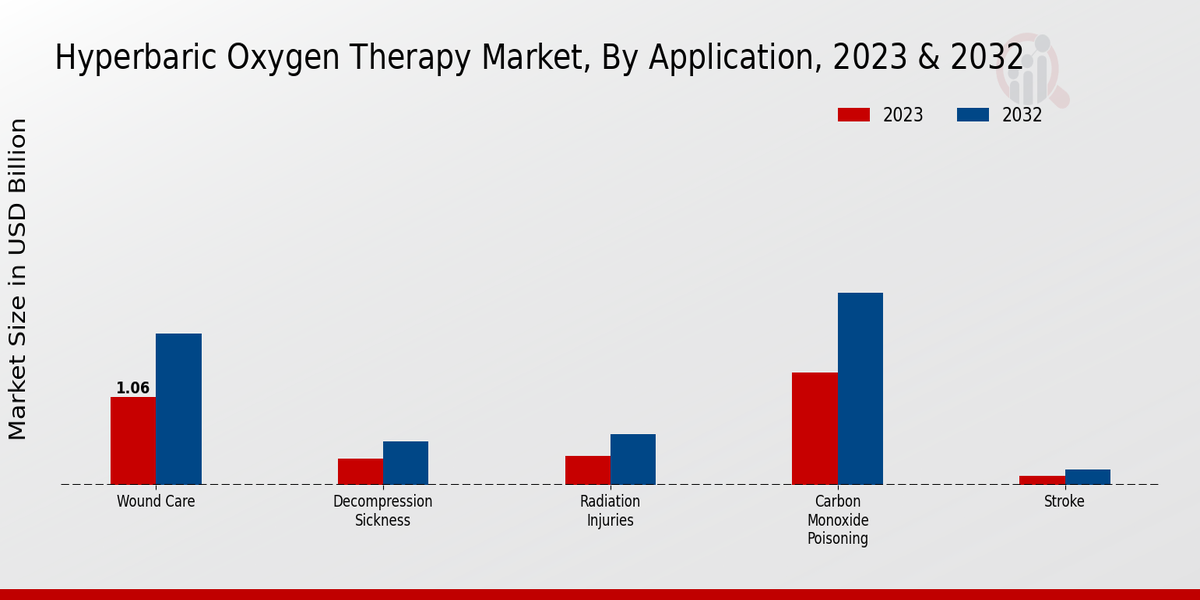 Hyperbaric Oxygen Therapy Market Application Insights