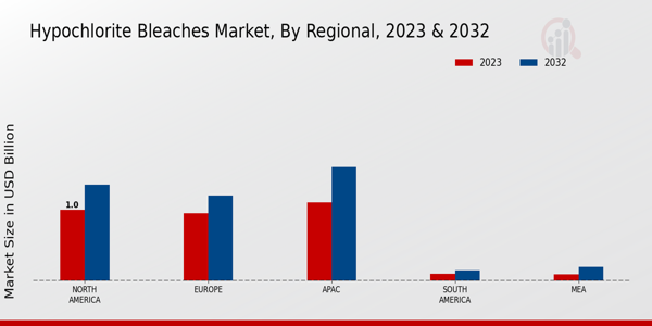 Hypochlorite Bleaches Market Regional