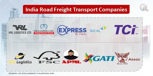 India Road Freight Transport Key Companies