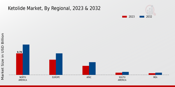 Ketolide Market Regional Insights  