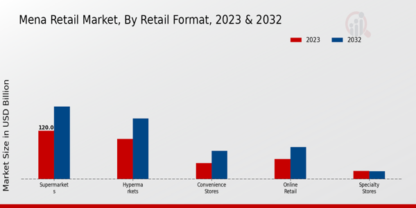 MENA Retail Market By Type