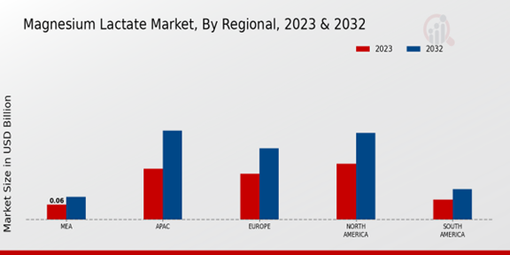 Magnesium Lactate Market Regional