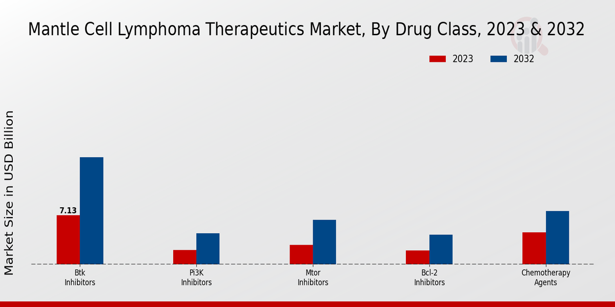 Mantle Cell Lymphoma Therapeutics Market Drug Class Insights