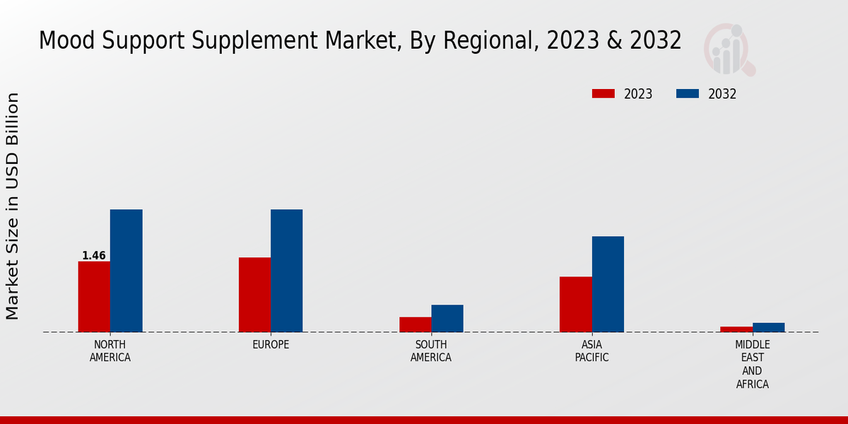 Mood Support Supplement Market Regional Insights