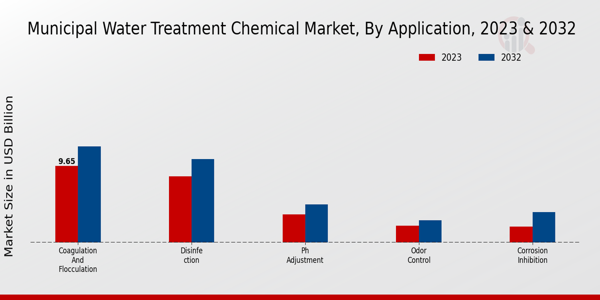 Municipal Water Treatment Chemical Market Application Insights  