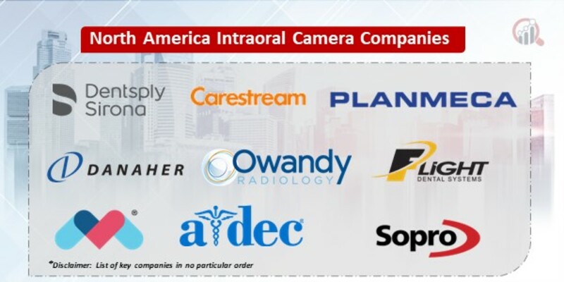 North America Intraoral Camera Key Companies