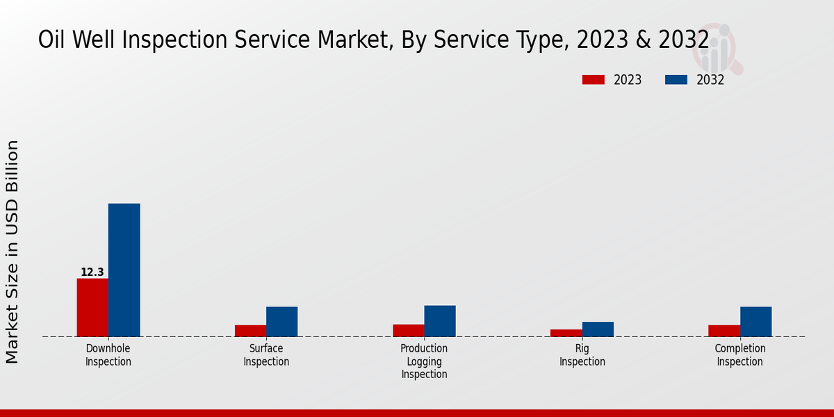 Oil Well Inspection Service Market Service Type Insights