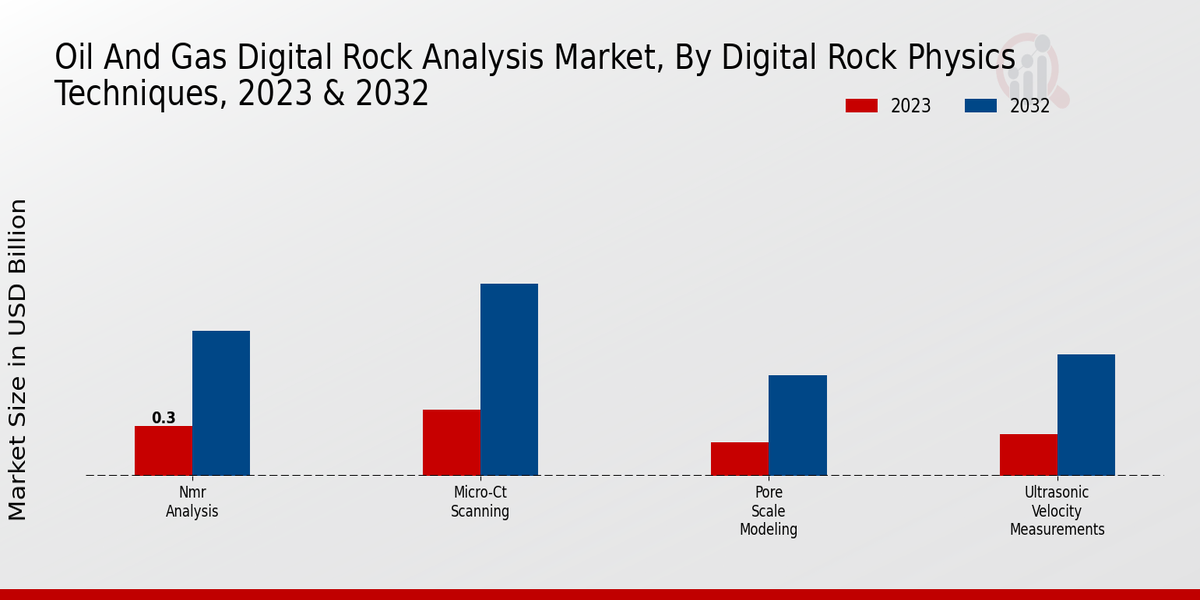 Oil and Gas Digital Rock Analysis Market Digital Rock Physics Techniques Insights  