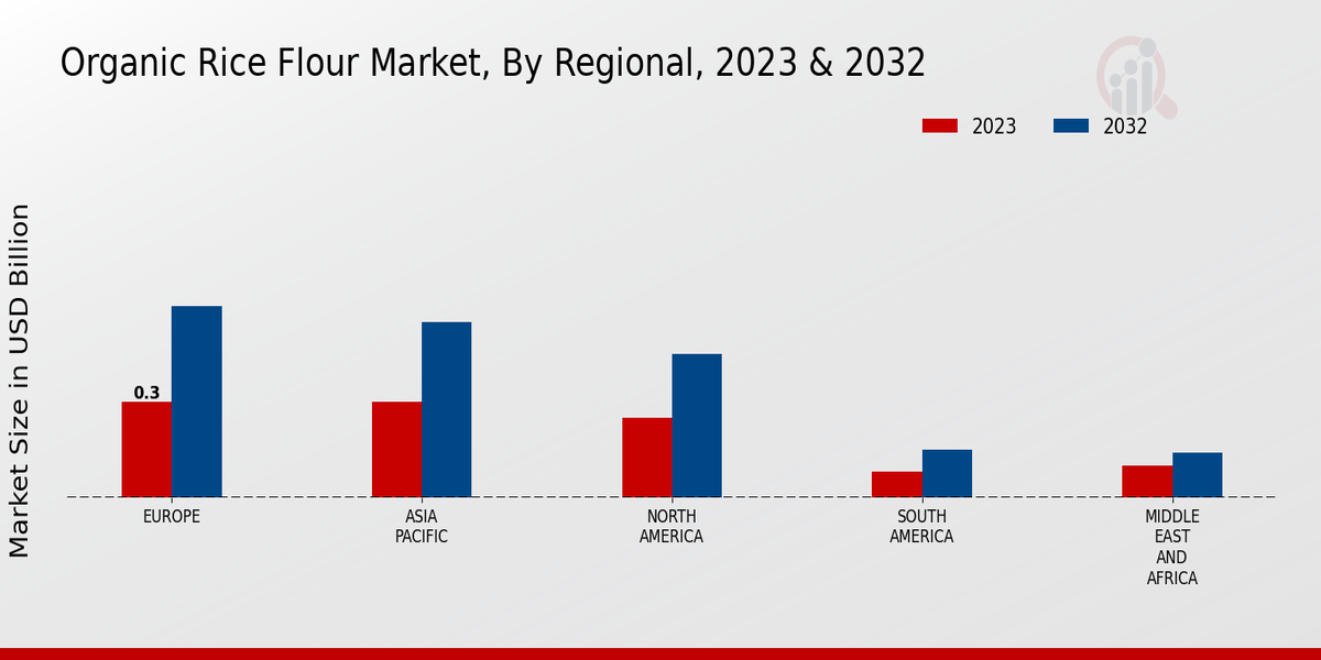 Organic Rice Flour Market Regional Insights