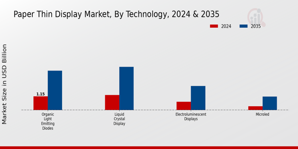 Paper Thin Display Market Segment