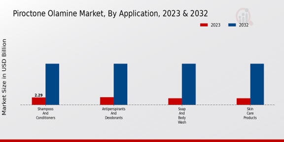 Piroctone Olamine Market Application Insights