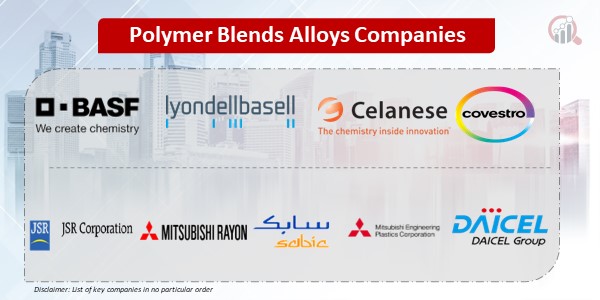 Polymer Blends Alloys key Companies