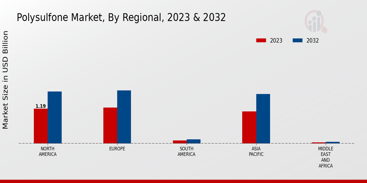 Polysulfone Market Regional Insights