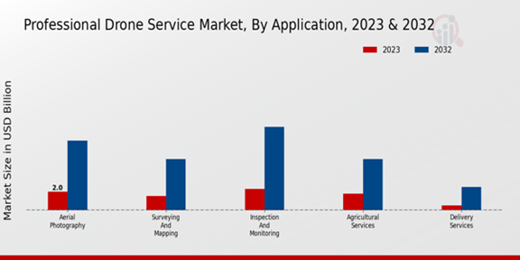 Professional Drone Service Market Application Insights