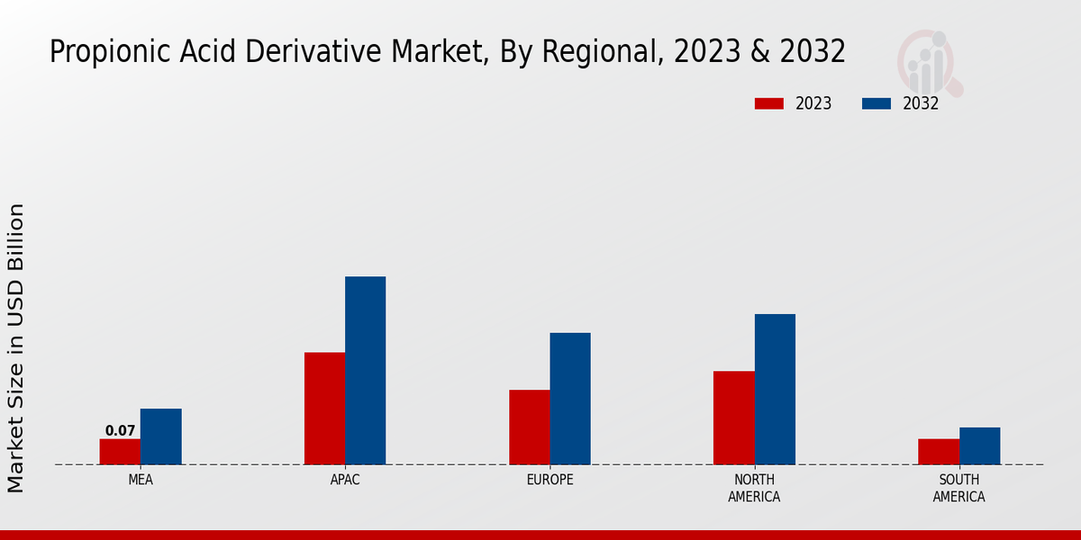 Propionic Acid Derivative Market By Region