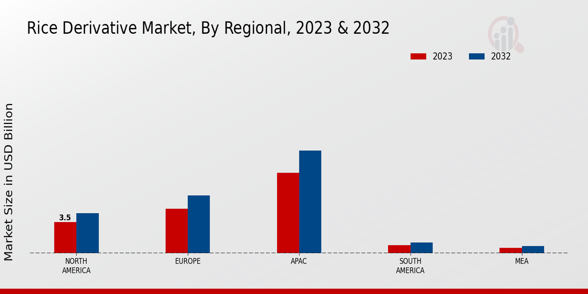 Rice Derivative Market by Region